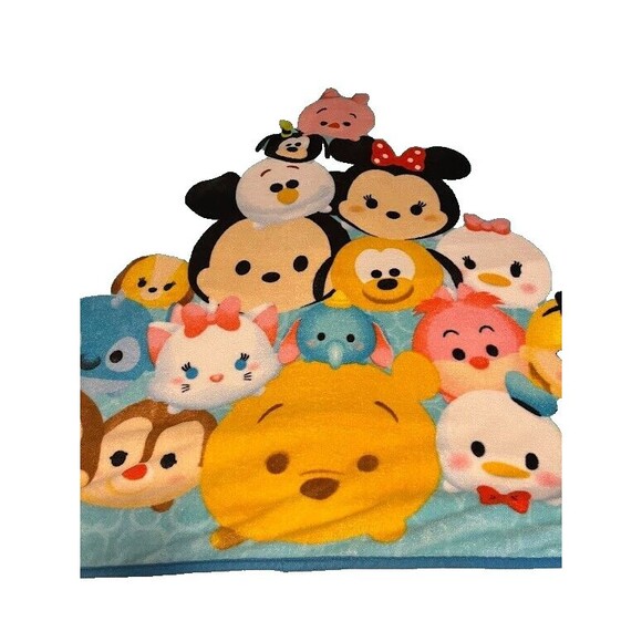 Disney Tsum Tsum Cozycore Cosplay Plush Mickey & Friends Toddler Blanket - Picture 2 of 6